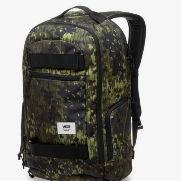 Van's DX Skatepa Loading Green Backpack New - Picture 2 of 8